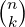 \binom{n}{k}